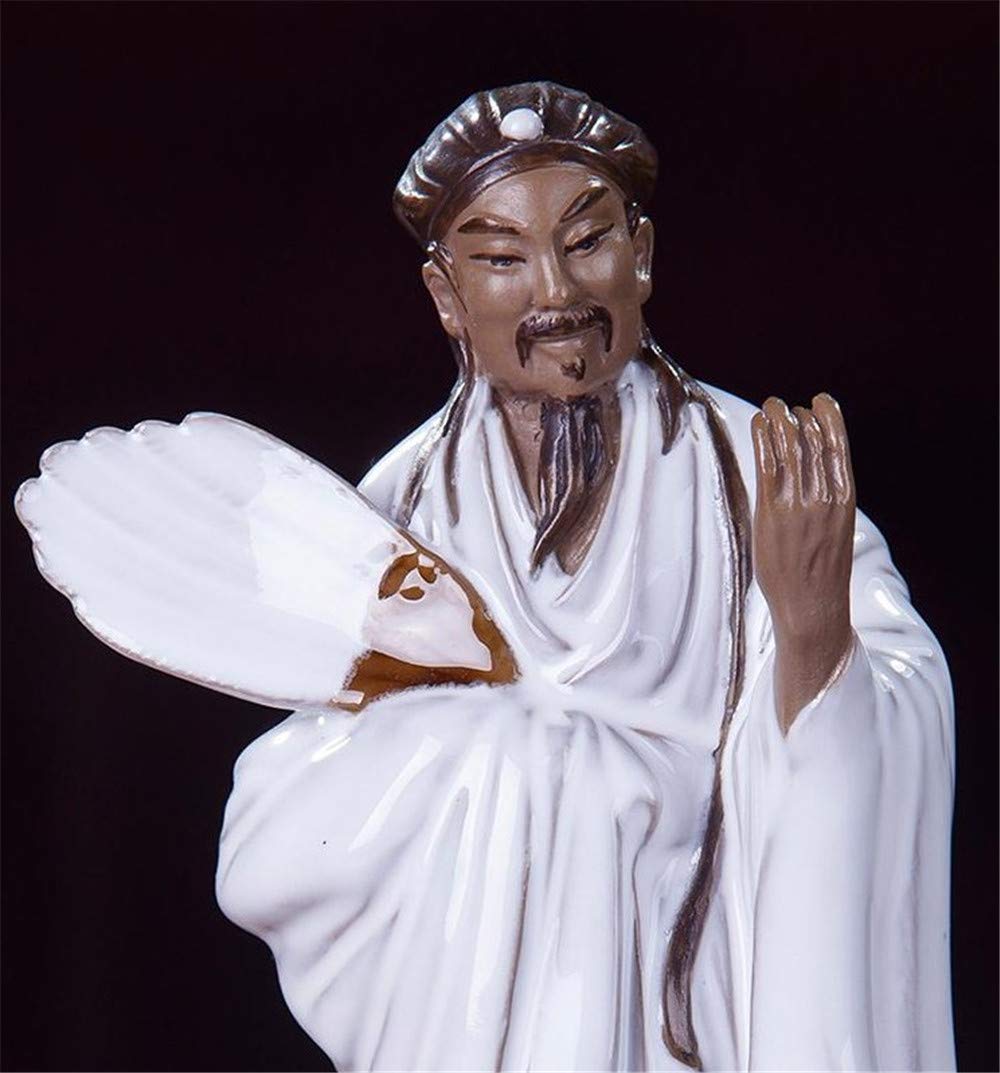 Amazon.co.jp: tonntyann 三国志 諸葛亮 孔明 風水 置物 フィギュア